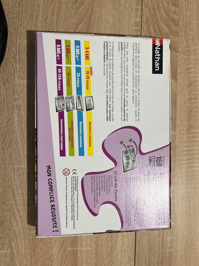 Puzzle de Dinosaures Nathan - photo numéro 3