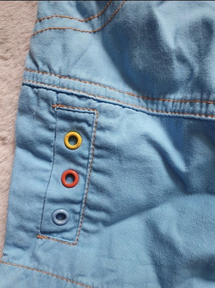 Short bleu Tissaia 6 mois - photo numéro 3
