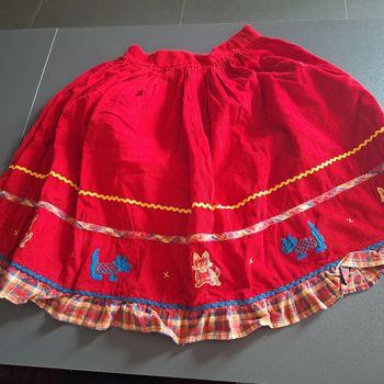 Jupe rouge