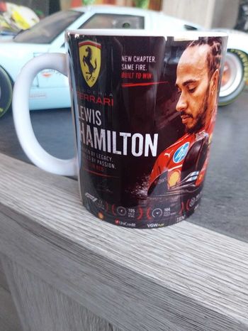 Mug F1 Lewis Hamilton Ferrari 