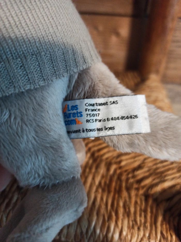 Peluche François le furet tbe - photo numéro 4