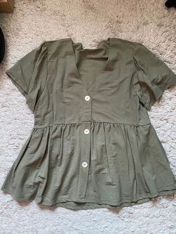 Blouse Kaki Mango
