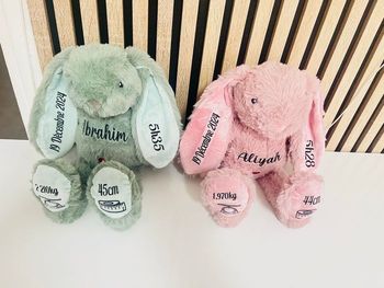 Peluche naissance personnalisé