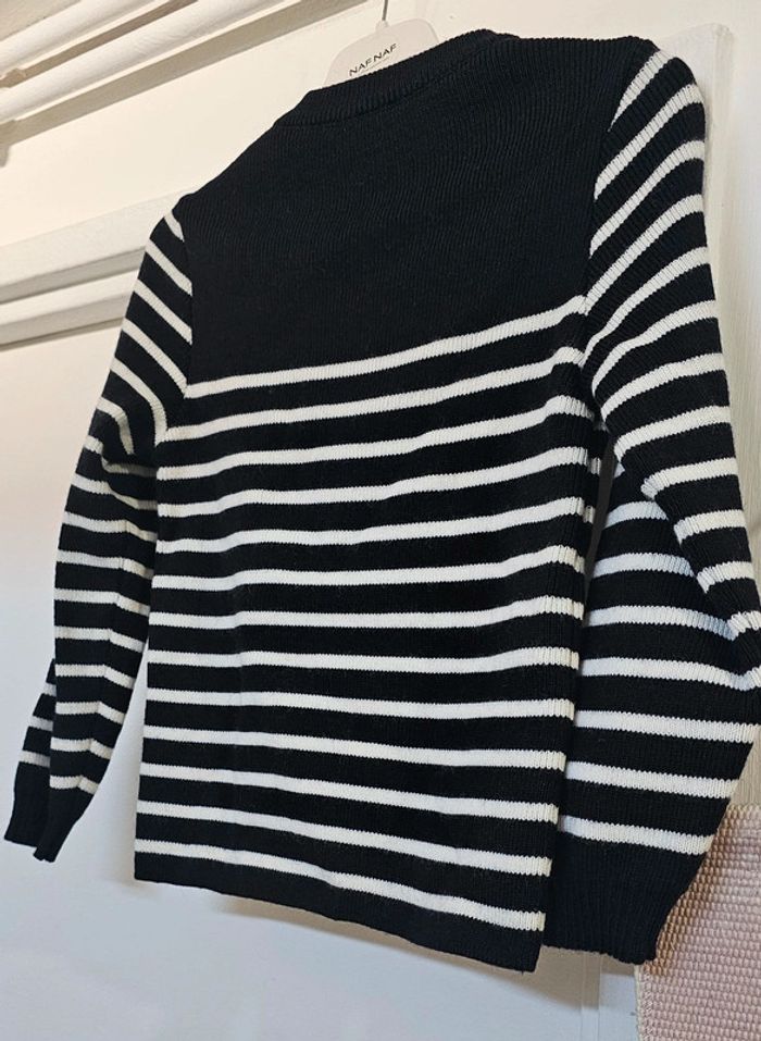 Pull Marinière laine Saint James Taille 8 ans - photo numéro 5