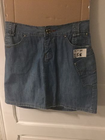 72-Jupe en jean T 40