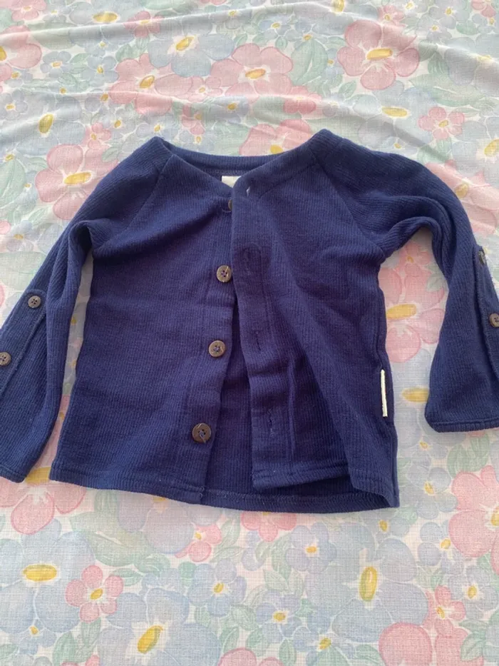 Très beau gilet cardigan plum manymonths adventurer