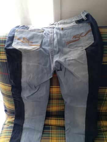 Jean bi color