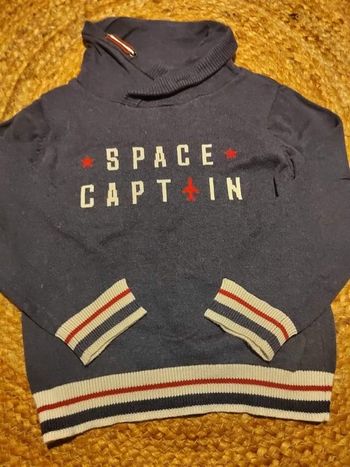 Pull 36 mois grain de blé