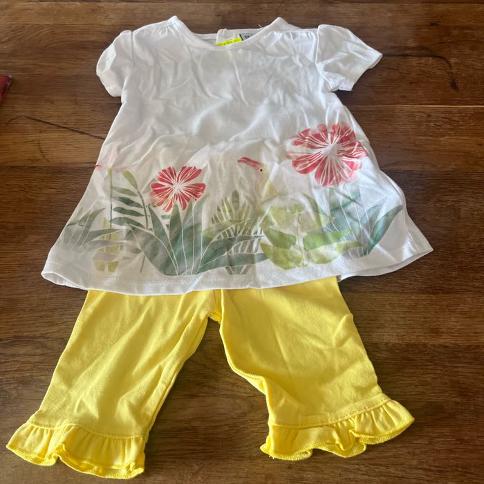 Ensemble fille 6 mois été