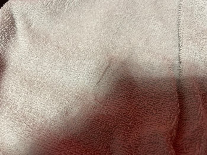 Sortie de bain bébé blanc cassé motif ours – coton éponge - photo numéro 5