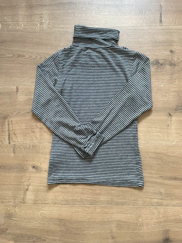 Tee-shirt manches longues Col roulé - photo numéro 3