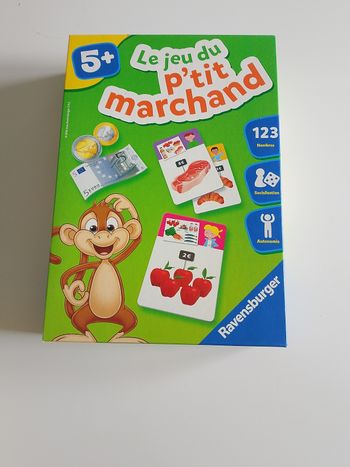 Le jeu du p'tit marchand ravensburger complet