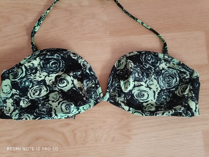 Haut maillot de bain à motif 90B ( bretelles amovibles) - photo numéro 2