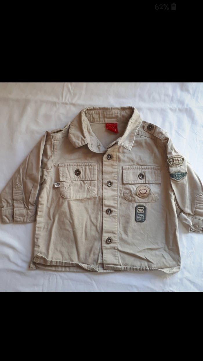 Chemise manches longues