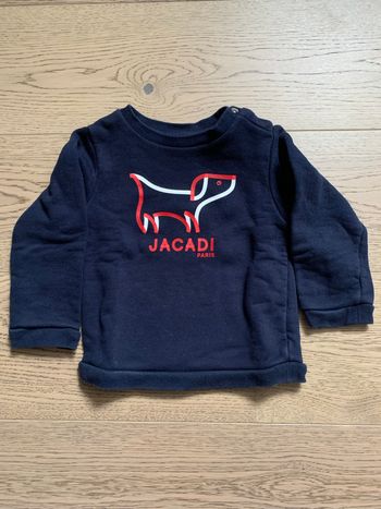 Pull / sweat Jacadi bleu marine 24 mois / 2 ans