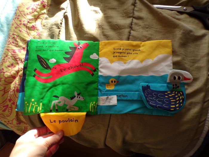 Livre en tissu Quand je serai grand - photo numéro 3
