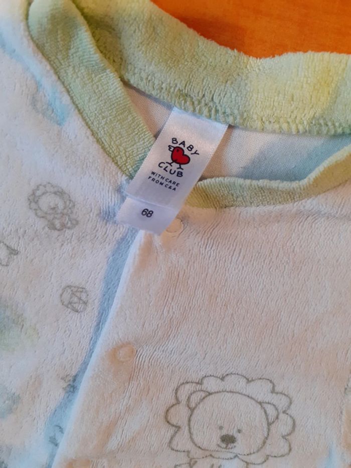 Grenouillère pyjama lion - photo numéro 3
