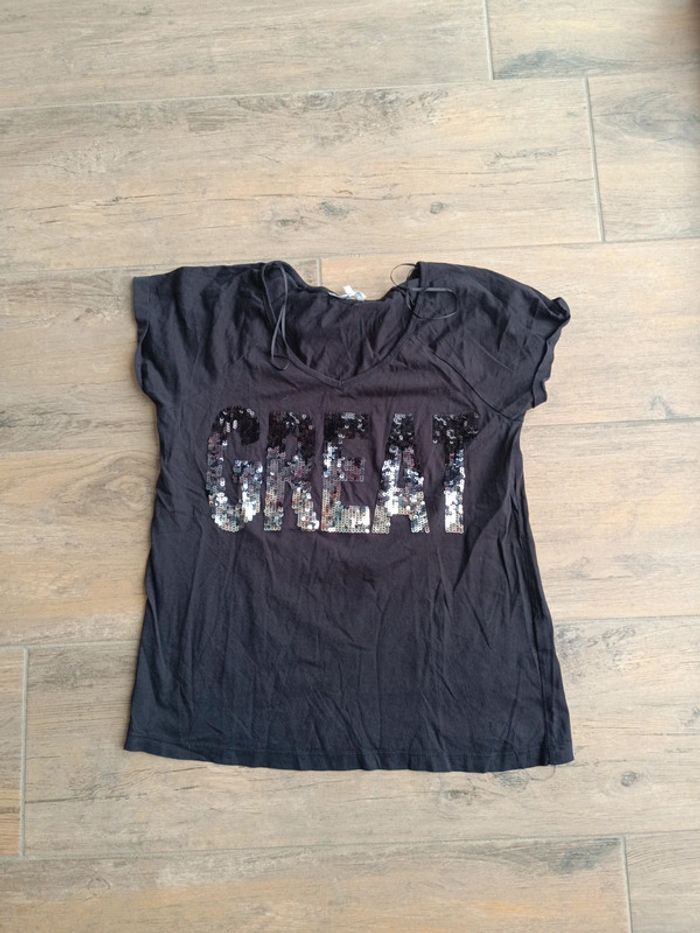 T-shirt manches courtes Etam M