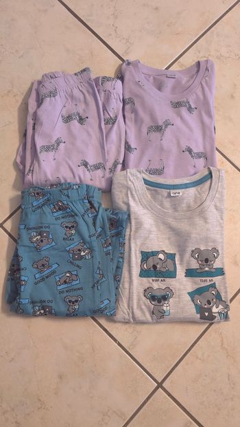 (Neufs non portés) 😍🥰🩷 pyjamas 10 ans fille 🩷🥰😍