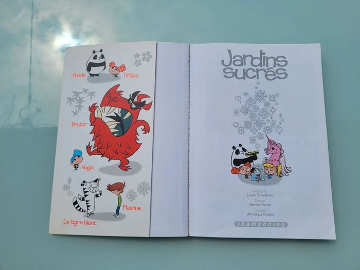 Livre BD enfant Jardins sucrés 🐼 Editions Delcourt - photo numéro 3