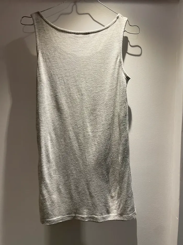 Lot de 2 débardeurs gris en très bon état taille M - photo numéro 7