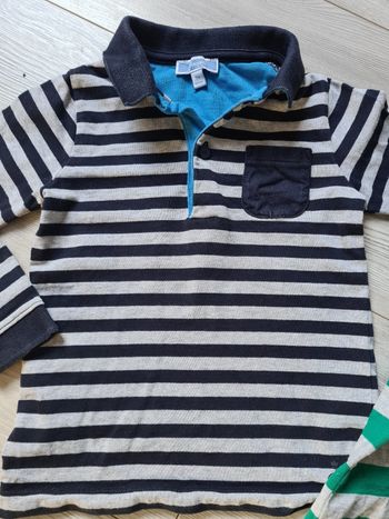 Lot de 2 polos Jacadi 3 ans