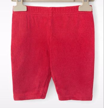 Short legging fille rouge