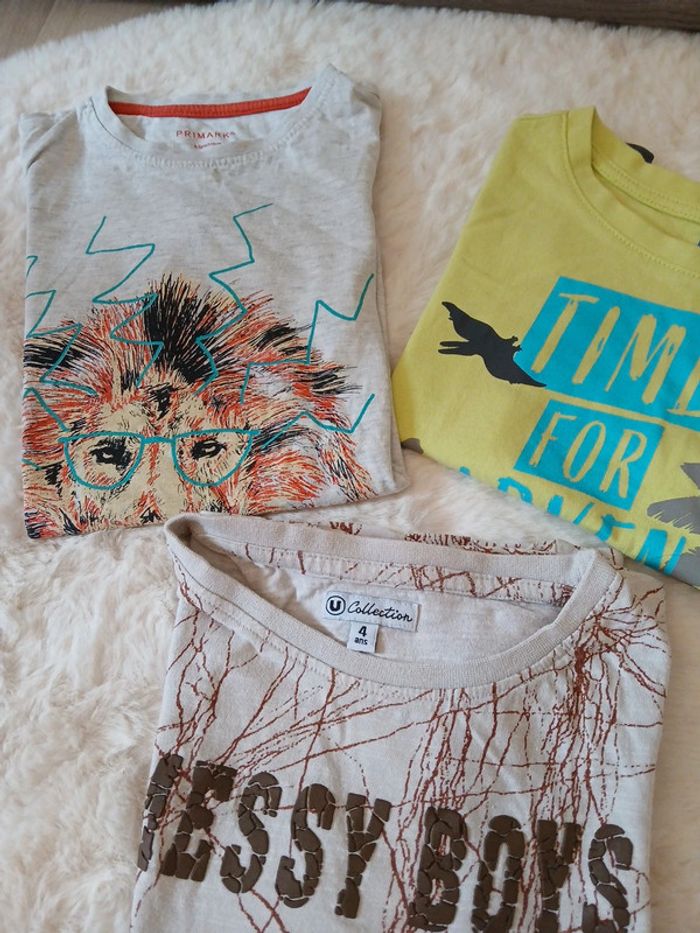 tee-shirt 4/5ans garçon - photo numéro 4