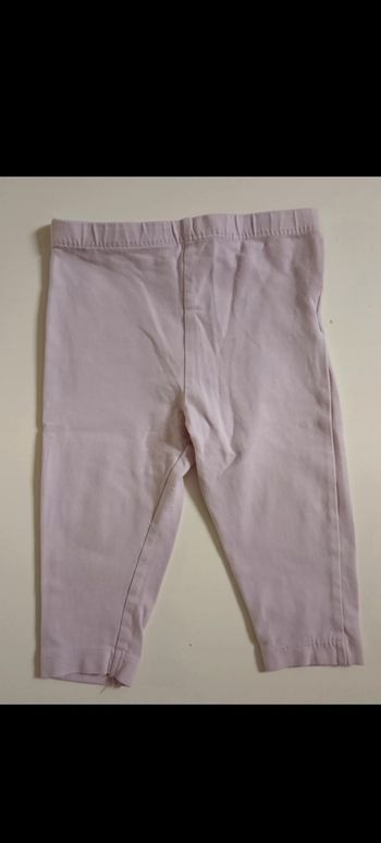 Legging 2 mois rose pale 1 an