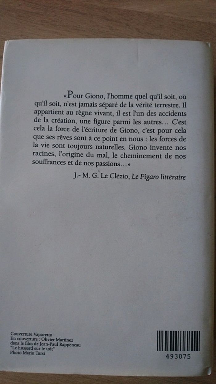 Livre Le Hussard sur le toit - photo numéro 2