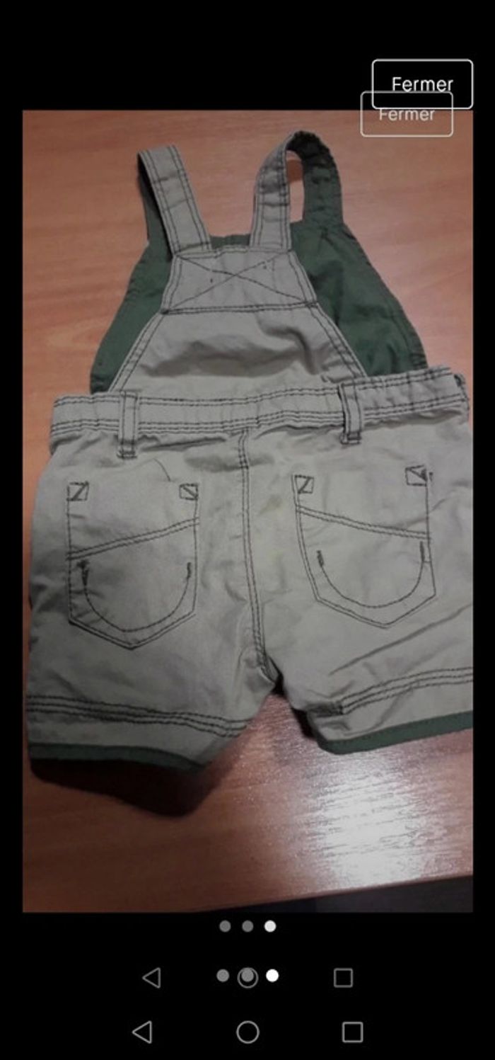 Salopette 68cms auchan 6 mois - photo numéro 3