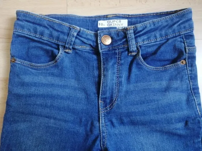 Lot de 2 jeans fille 10 ans Kiabi - photo numéro 4