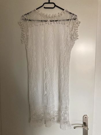 Robe blanche taille M