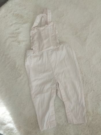 Salopette rose pâle 18 mois 