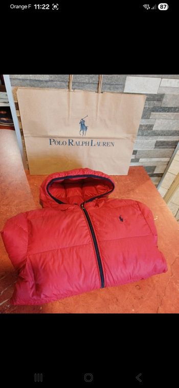 Doudoune Ralph Lauren taille 5 ans