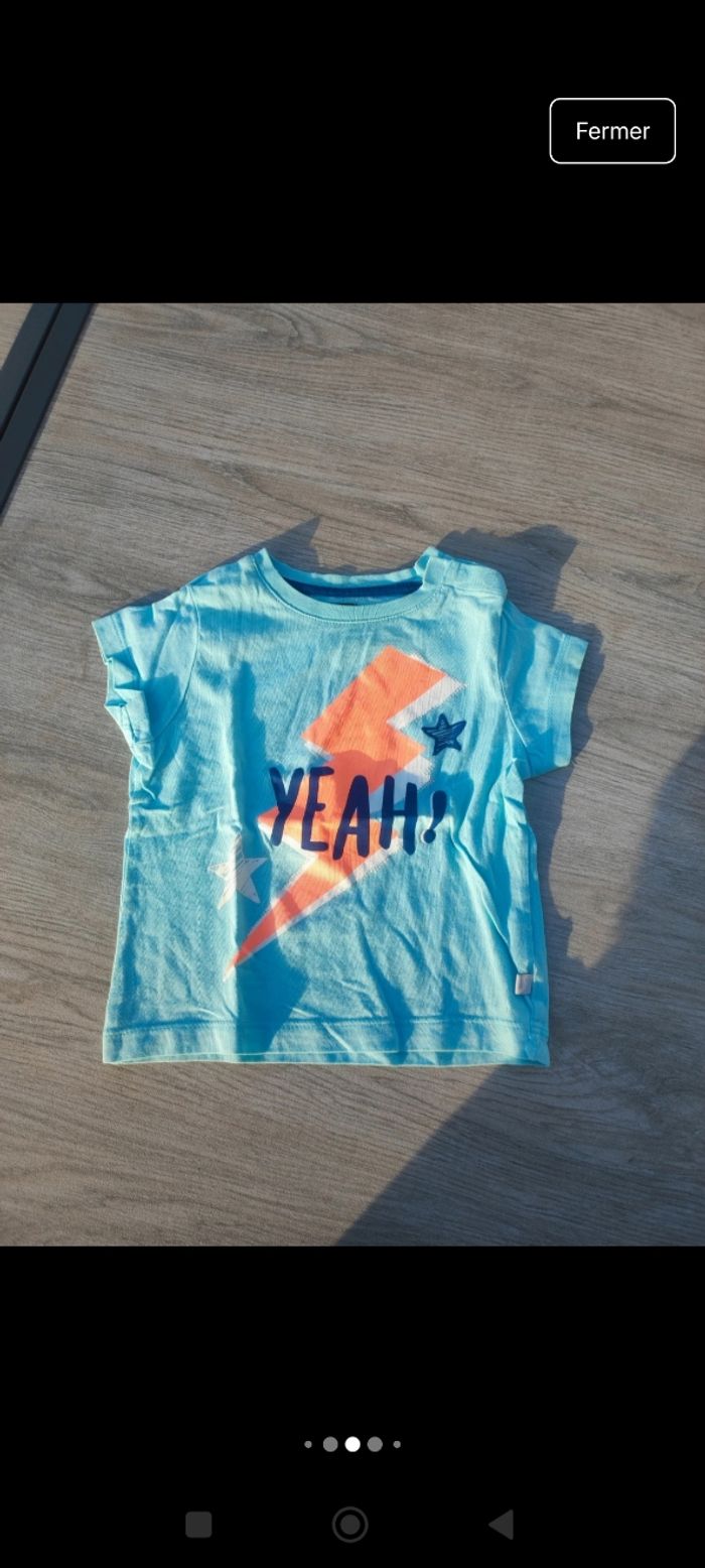 Lot 7 T-shirts 24 mois - photo numéro 4