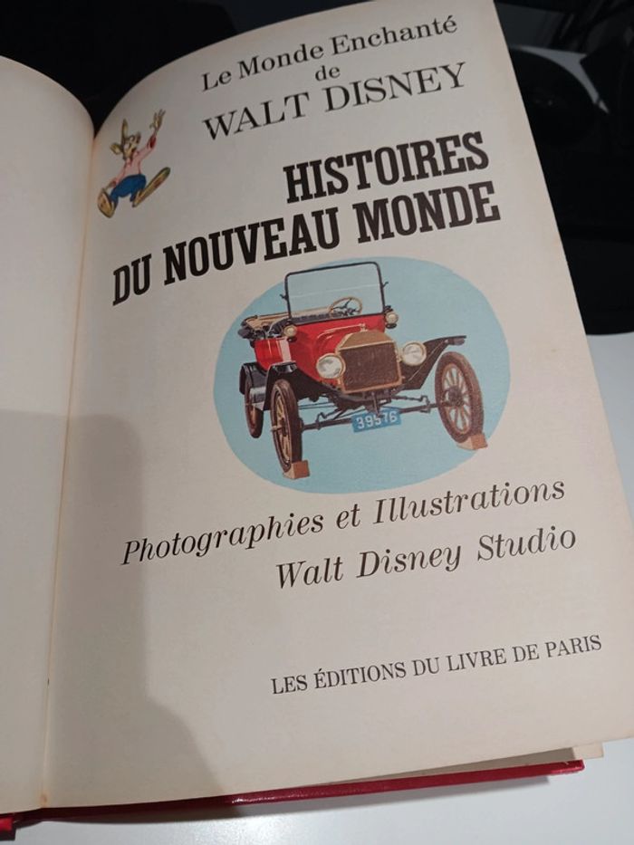 Lot 3 livres vintage Disney Le monde enchanté de Walt Disney 256 page chacun dépôt légal 1978 - photo numéro 12