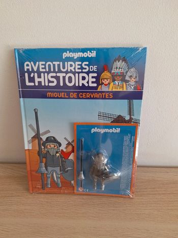 Playmobil Aventures de l'histoire N°58 Miguel de Cerventes- altaya