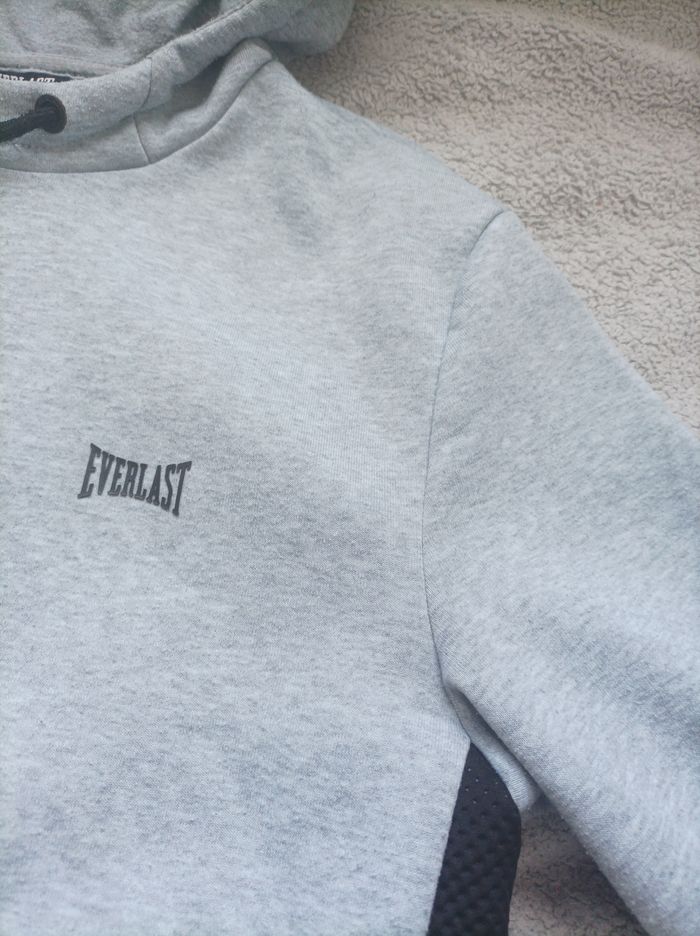 Sweats à capuche Pull Everlast gris taille S - photo numéro 5