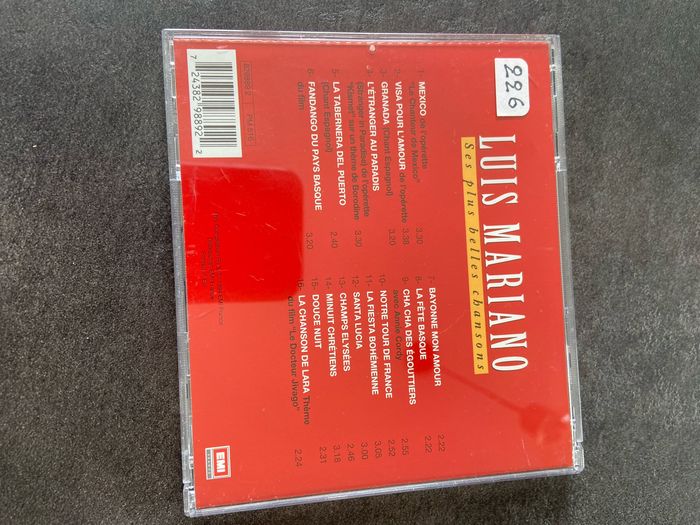 Album Luis Mariano ses plus belles chansons - photo numéro 4