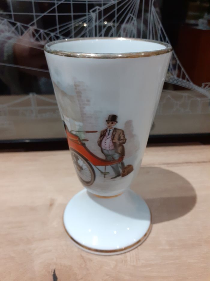 Mazagrand Porcelaine de Limoges Lanchester 1895 - photo numéro 6