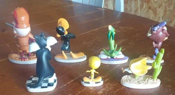 Lot 7 figurines Warnes bros - Looney tunes saison 3 - photo numéro 6