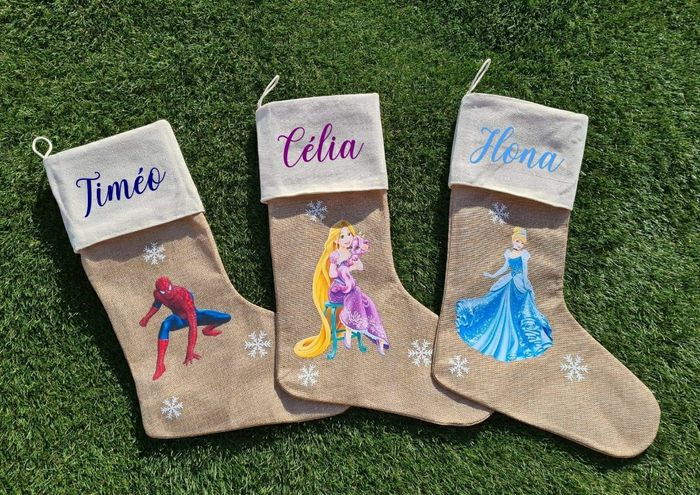 Chaussette de Noël personnalisée