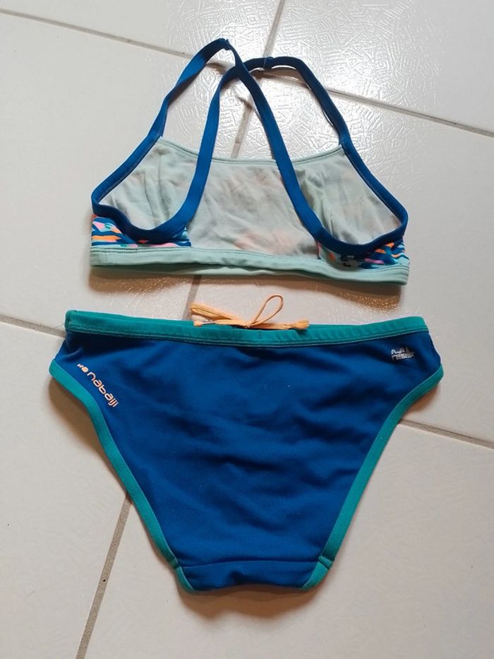 Maillot de bain 2 pièces fille Nabaiji - photo numéro 2
