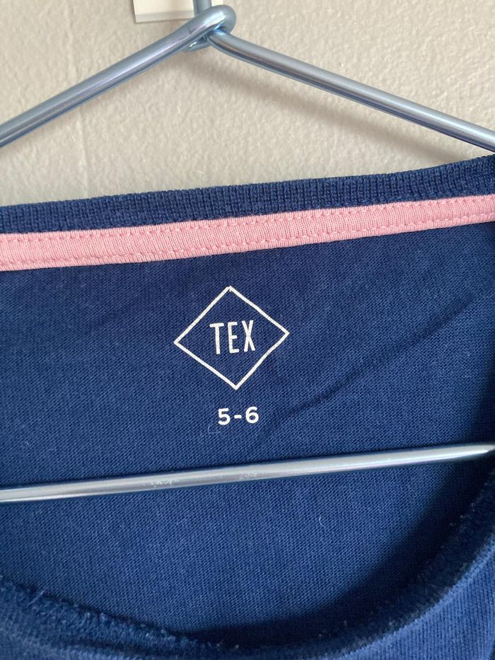 Pyjama fille Tex 5-6 ans – Licorne et arc-en-ciel – Très bon état - photo numéro 2