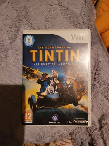 Jeu wii tintin