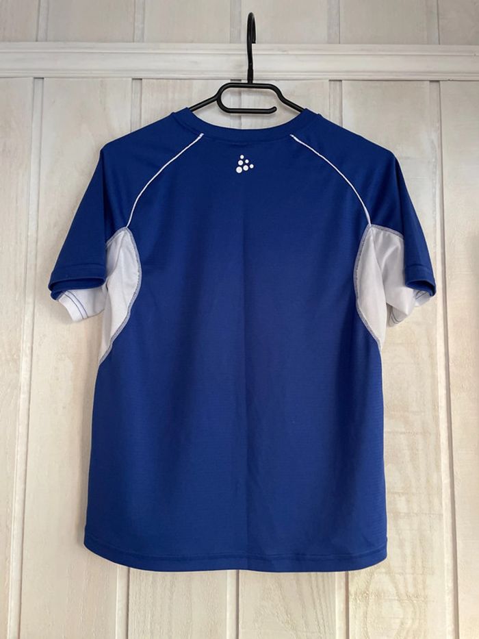 T-shirt sport bleu - Craft - 12/14ans - photo numéro 2