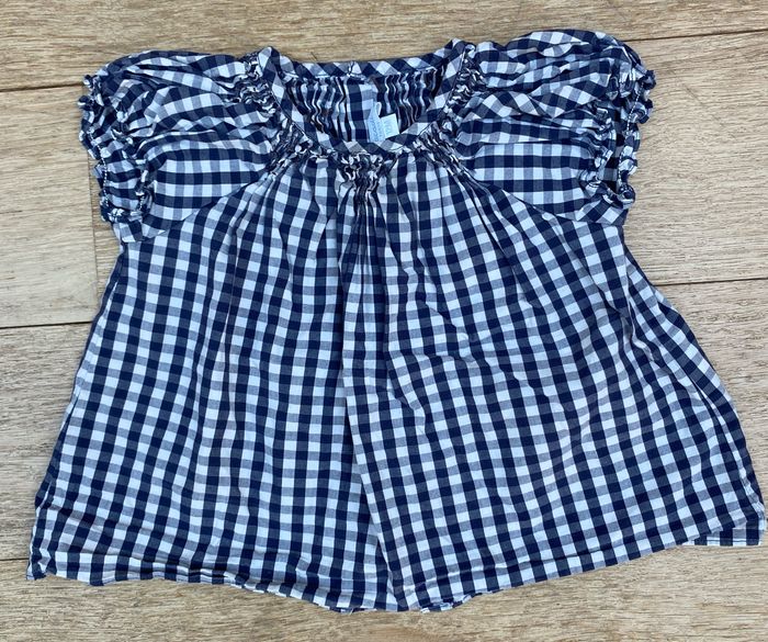 Lot bébé vêtements été fille 12 mois robe, teeshirt salopette, débardeur - photo numéro 4