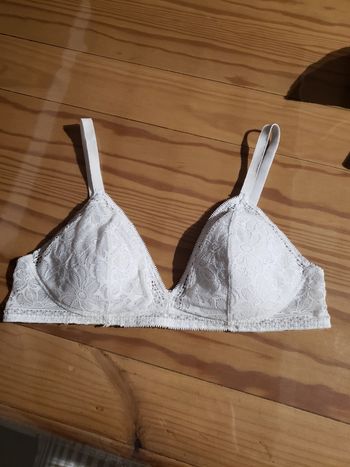 Soutien-gorge blanc Rougegorge 
