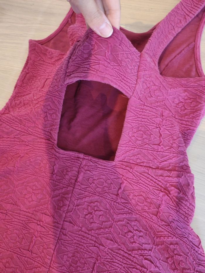 Robe évasée rose - photo numéro 4